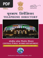 CPWD Telephone Directory 2020 PDF