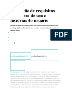 Descrição de Requisitos Com Casos de Uso e Histórias Do Usuário