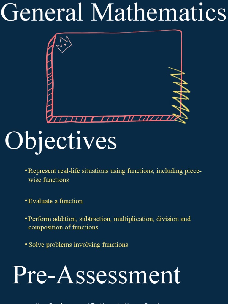 General Mathematics 1 | PDF | Domain Of A Function | Function (Mathematics)