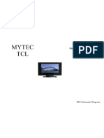 TCL LCD TV - lcd42b66 Power Supply Schematic Diagram SCH