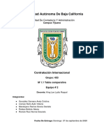 Tabla Comparativa Contrato Mercantil y Civil