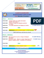 Pré-Programme Congrés