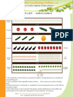 20x20 Free Vegetable Garden Plan PDF