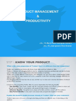 Product Management & Productivity: JUL - 19 - María Rosa Rodríguez Romero JUL - 19 - José Ignacio Rico Álvarez