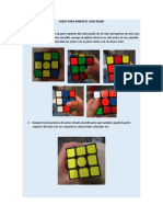 Pasos para Armar El Cubo Rubik Cifuentes H 6-1