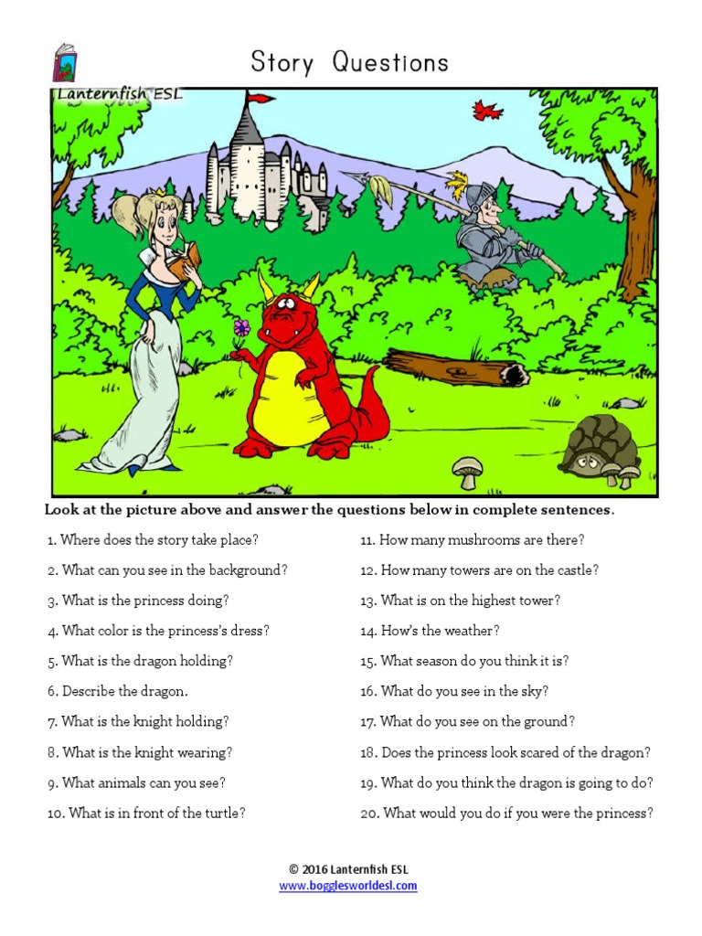 Picture Analysis Questions | PDF