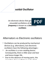 Sinusoidal Oscillator: An Electronic Device That Generates Sinusoidal Oscillations of Desired