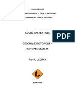 Cours Isotopes Stables PGBS