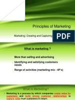 Principles of Marketing: Chapter#1 Marketing: Creating and Capturing Customer Value