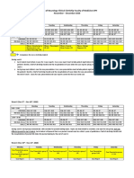 UPH Neurology Clerkship Schedule