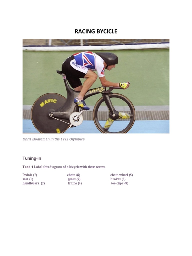 Racing Bicycle Design and Improvements | PDF | Adventure Travel | Human ...
