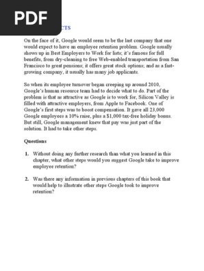 Application Case-Google Reacts - Coaching Careers Talent 
