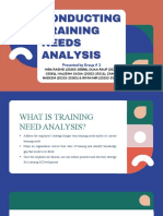 Group 3 Presentation - Training Needs Analysis