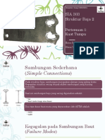 Pertemuan 1 - SIA 303 Struktur Baja 2