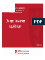 ECO2201 - Slides - 2.3 - Changes in Market Equilibrium