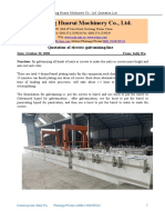 Quotation of Whole Electric Galvanizing Line - Huarui, Sally Wu