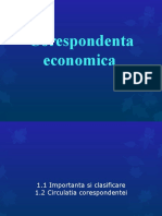 Prezentarea Corespondentei Economice