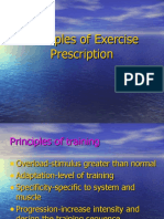 (Mr. CHENG 1) Principles of Exercise Prescription