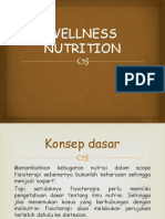 Praktikum Pertemuan X Wellness Nutrisi