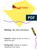 Elements of Fiction