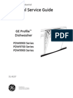 GE Dishwasher - Technical Manual
