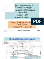 Strategic Management II - Lesson 09 - Updated 29.06