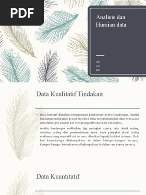 Analisis Dan Huraian Data Pdf