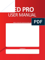 User Manual: Led Pro
