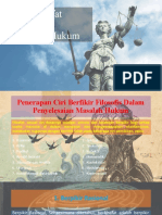 Penerapan Ciri Berfikir Filosofis Dalam Penyelesaian Masalah Hukum