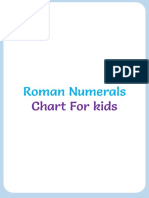 Roman Numerals PDF