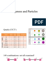 Particle Physics Strangeness and Particles