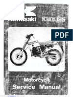 Kawasaki KMX 125 Service Manual PDF