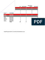 Días Laborables Archivo de Excel México - Por Defecto (De 11 - 12 - 2020 A 20 - 03 - 2021)