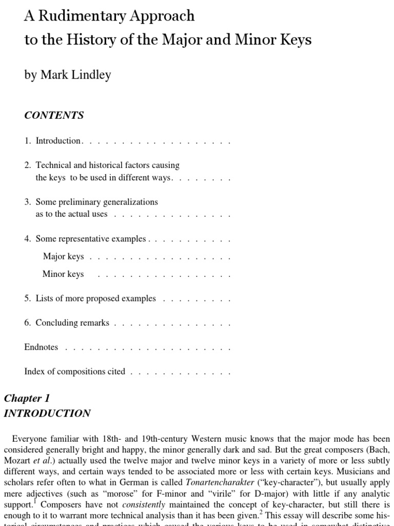 A Rudimentary Approach To The History of PDF | PDF | Mode (Music) | Cello