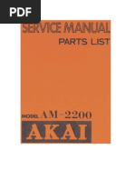 Download Akai-AM2200 amp by Rinaldo Rak SN48439846 doc pdf