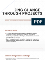 Chapter 6 Managing Change Through Projects