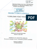 PROIECT COPILARIE FARA VIOLENTA