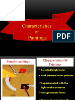 Characteristics of Paintings