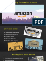 Company Presentation: Amazon