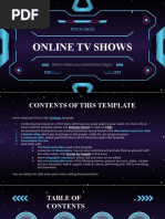 Online TV Shows Pitch Deck by Slidesgo