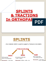 Splints and Tractions PDF