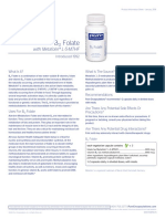 B Folate: With Metafolin® L-5-MTHF