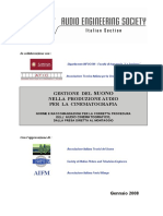 AES - Gestione Del Suono Nella Produzione Audio Per La Cinematografia