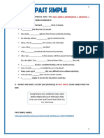 Past-Simple Worksheet PDF