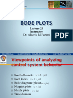 Lecture 28: Analyzing System Response Using Bode Plots