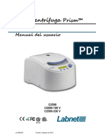 Manual de Usuario Microcentrífuga Prism Labnet C2500, 2500-100v, 2500-230v Series (Español).pdf