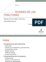 Complicaciones de Las Fracturas PDF