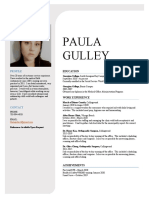 Paula Gulley Resume