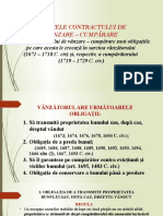 Curs 2 Efectele Contractului de Vanzare - Cumărare