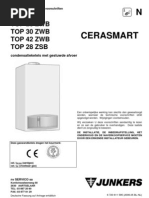 Cerasmart Junkers 6 - 720 - 611 - 595 - IV - TOP - 26 - en - 30 - ZWB - en - TOP - 28 - ZSB - CERASMART - NL